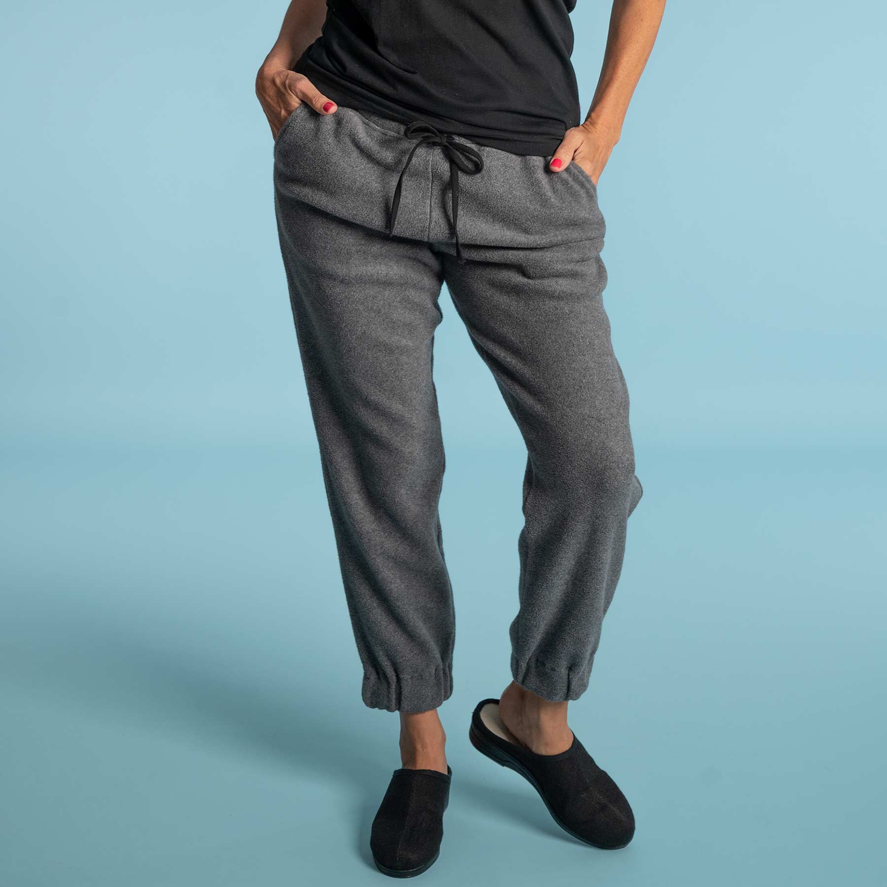 100% Organic Cotton Flex Waist Women's Jogger Pants (Skin