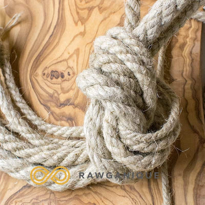 BTF Organic Hemp Rope (by the foot) (100% Biodegradable)