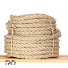 Load image into Gallery viewer, 16mm Hemp Rope (6kg Roll)