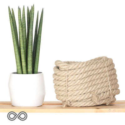 20mm Organic Hemp Rope (3kg Roll) (100% Biodegradable)
