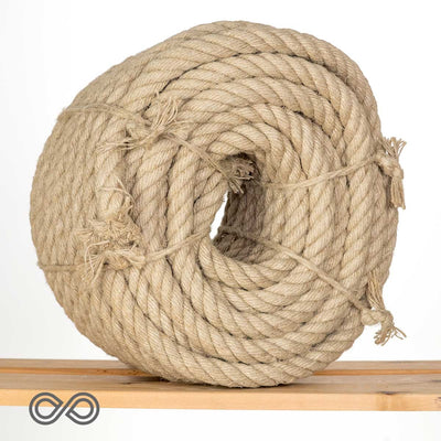 20mm Organic Hemp Rope (7kg Roll)