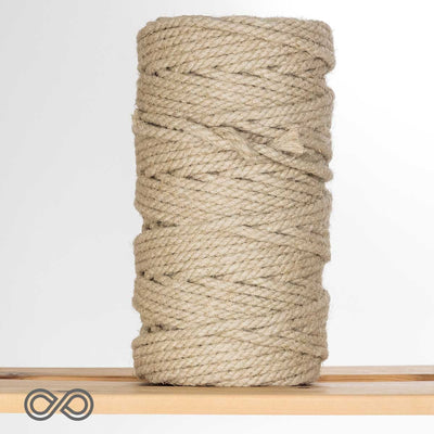 6mm Organic Hemp Rope (3kg Roll) (100% Biodegradable)