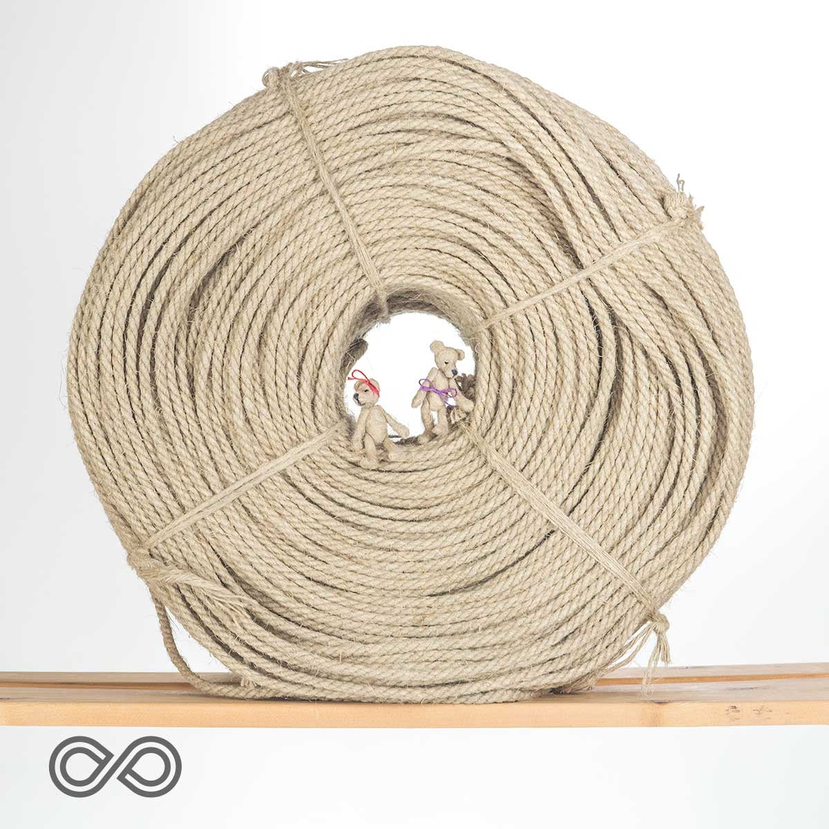 Quarter Inch Organic Hemp Ropes by Rawganique | Made in Europe