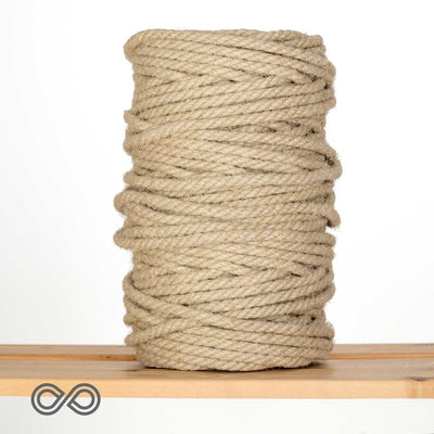 8mm Organic Hemp Rope (4kg Roll) (100% Biodegradable) (100% Biodegradable)