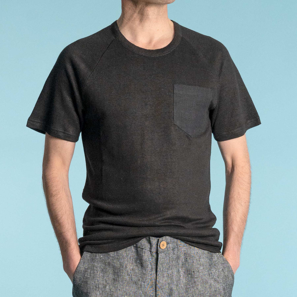 100% hemp t-shirt with pocket