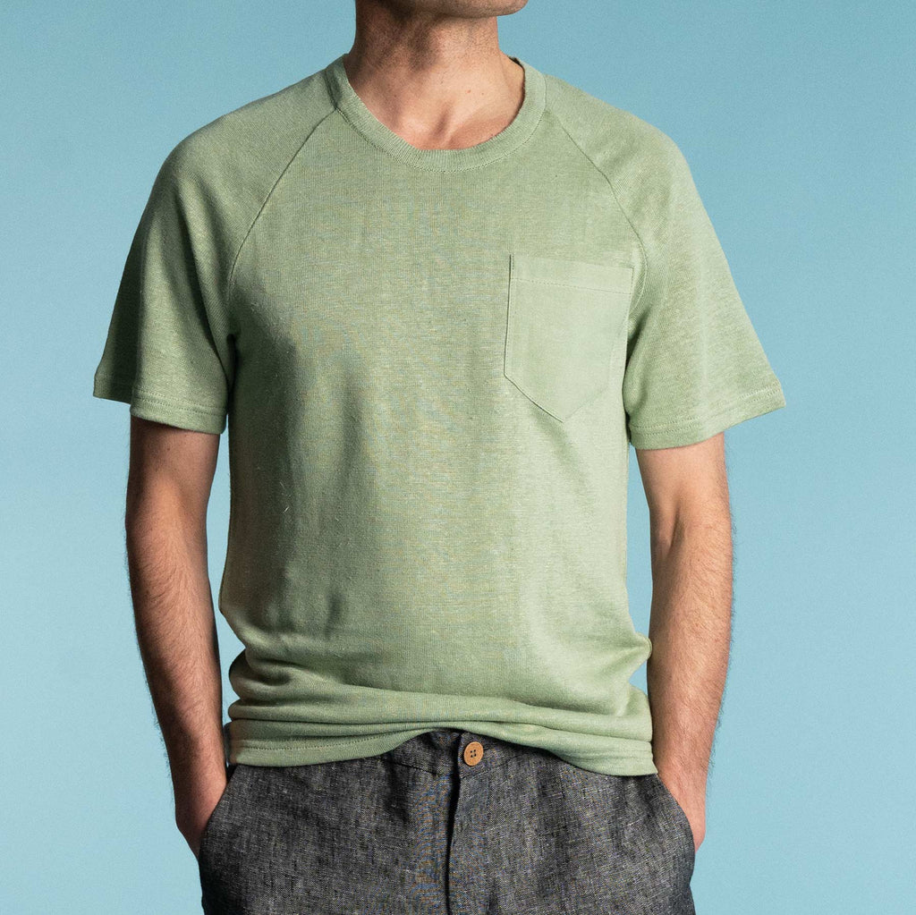 organic hemp knit shirt