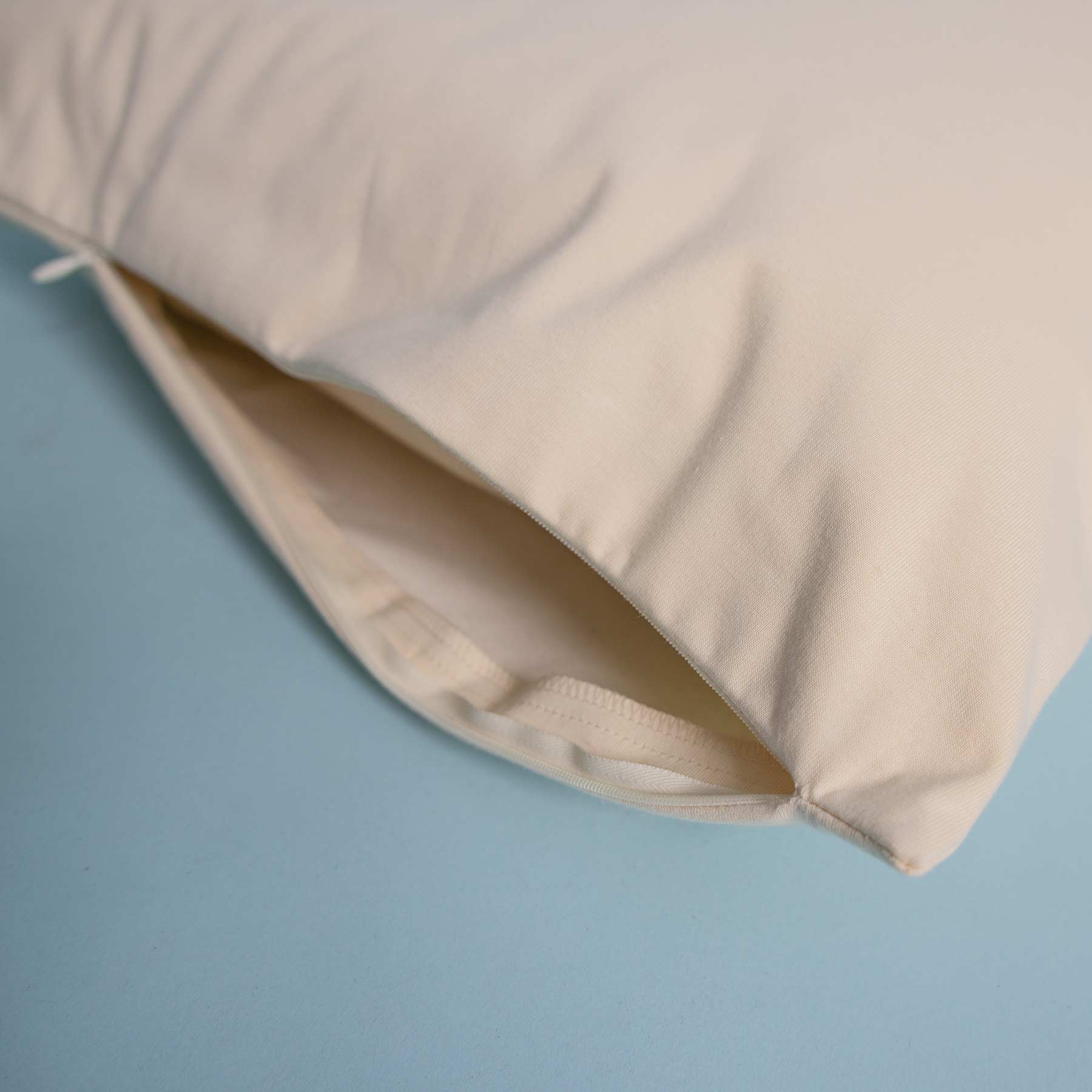 Luxury 100% Natural Pure Cotton Quilted Pillow Protector Pair Zip Closure | The Better Sleep Company Luxury 100% Natural Pure Cotton Quilted Pillow Protector Pair Zip Closure | The Better Sleep Company