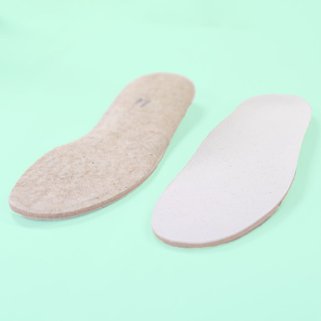 organic cotton insole