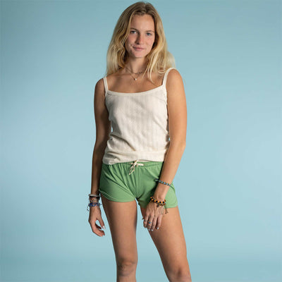 women's organic cotton running shorts