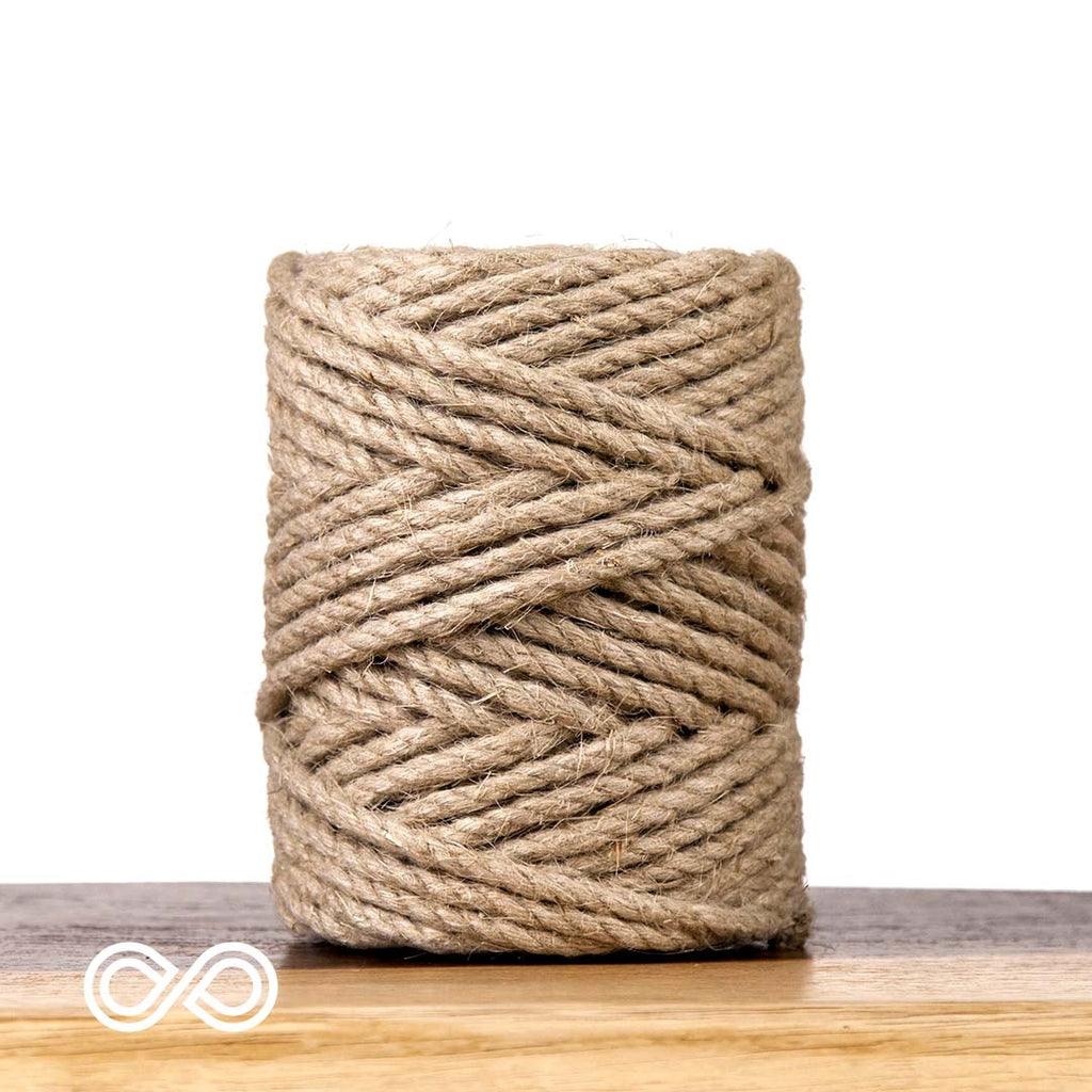 Jute Rope 6mm 1kg Roll