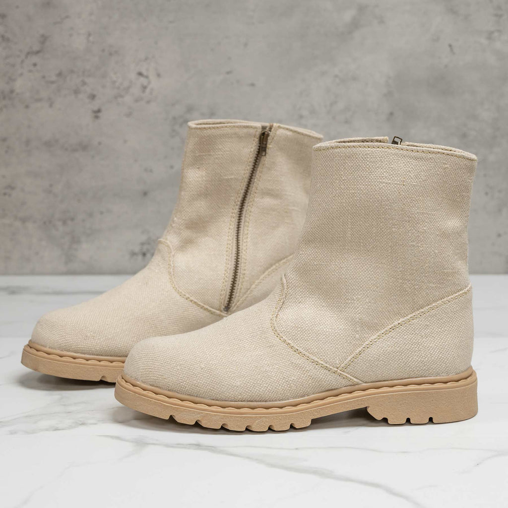 vegan hemp boots for ladies