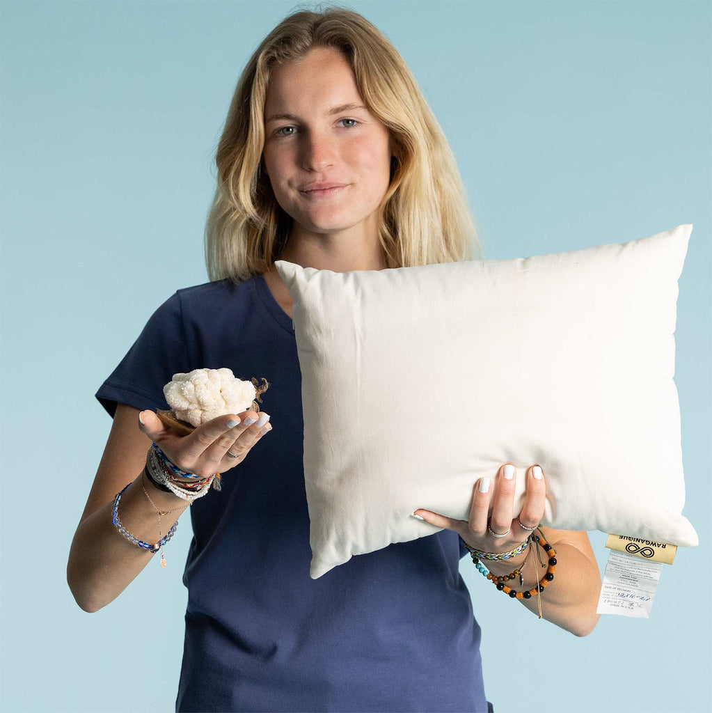 organic sofa pillow