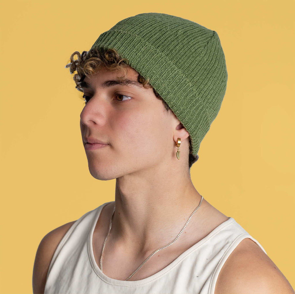 STEAMBOAT SPRINGS 100% Organic Hemp Knit Ski Hat - Beanie (Unisex)