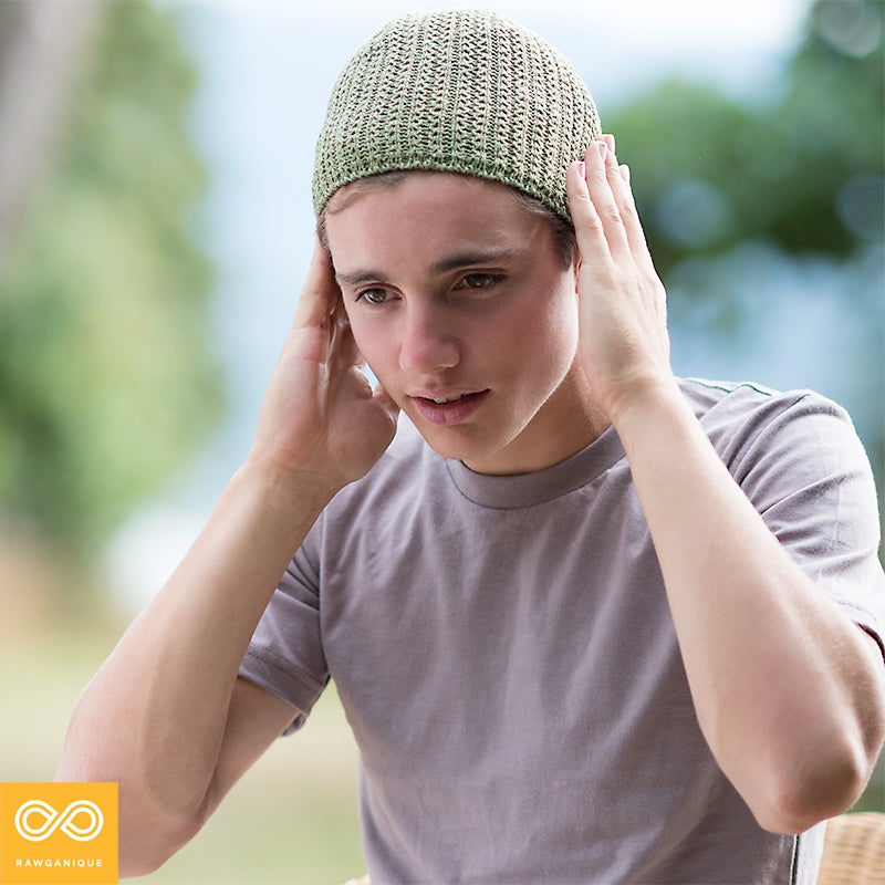 organic hemp beanie