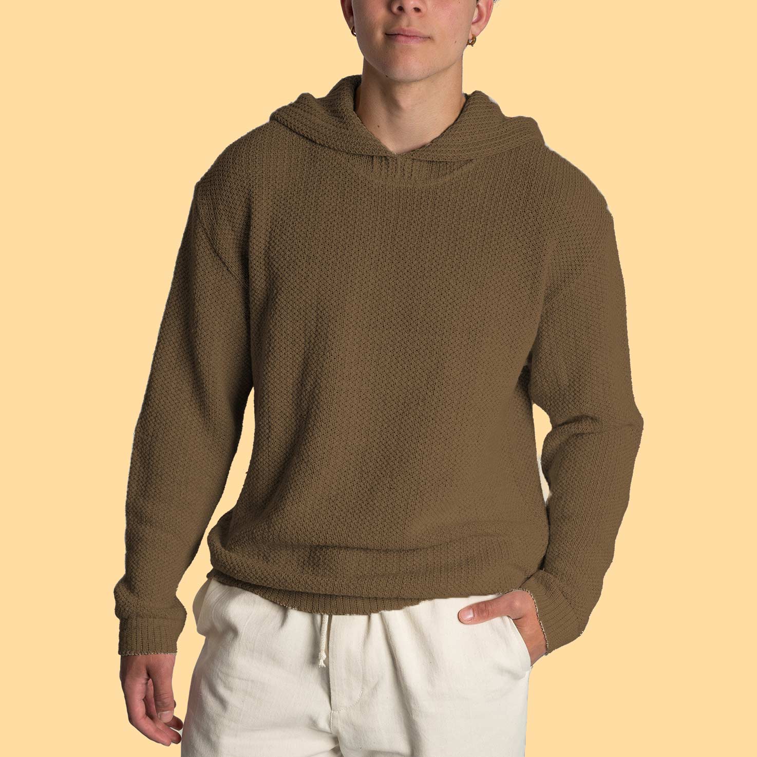 100% Organic Hemp Hooded Sweater (Unisex) – Rawganique