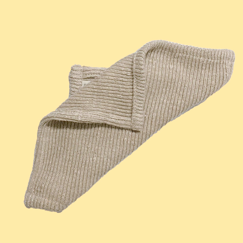 hemp knit wash cloth