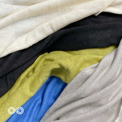 100% Organic Hemp Jersey Knit Fabric (Willow) By The Yard (Regular T-shirt Weight)