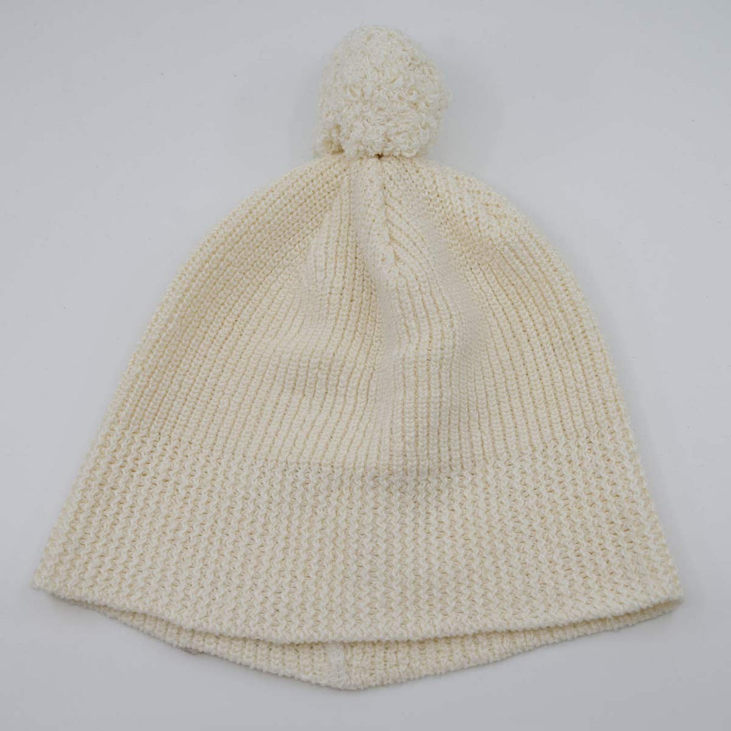 hemp beanie with pompom