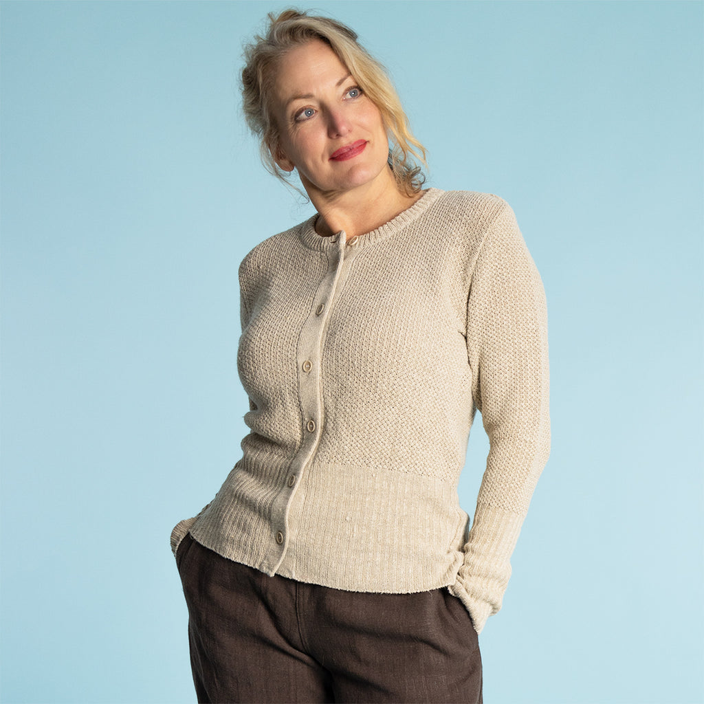 women's hemp cardigan