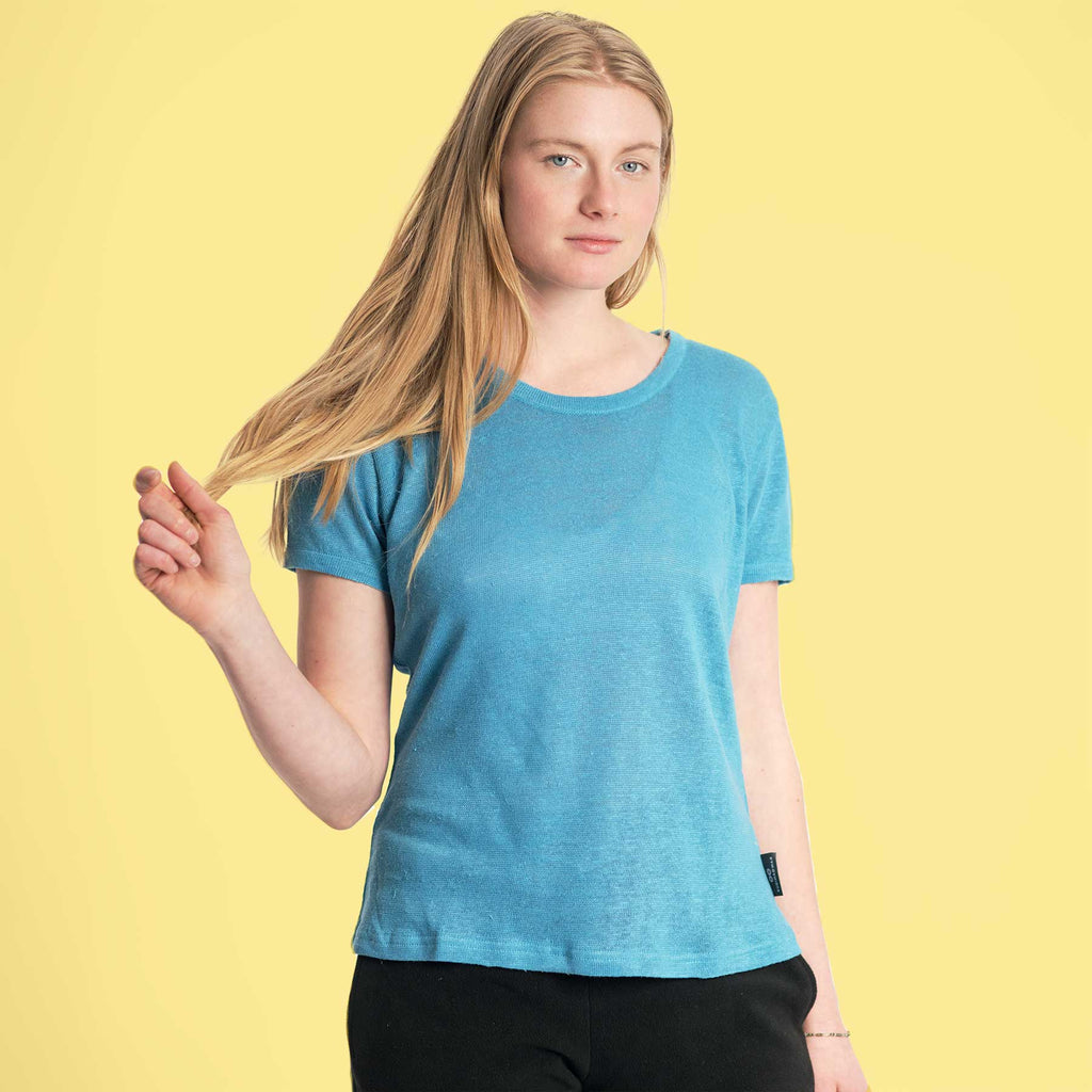 100% organic linen t-shirt