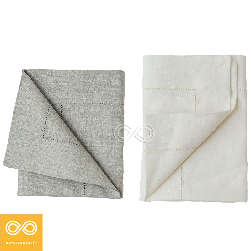 100% organic linen napkins