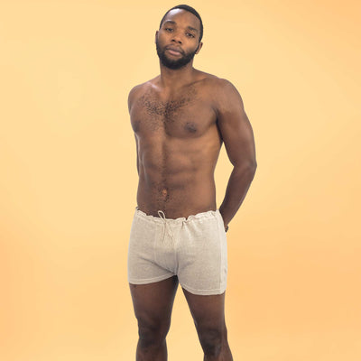 elastic-free organic linen boxers