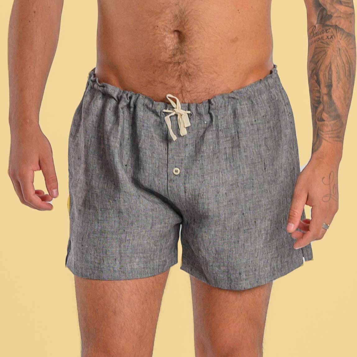 Buy JAMES Men Linen Underwear, Organic Flax, Panties for Men Online in  India 
