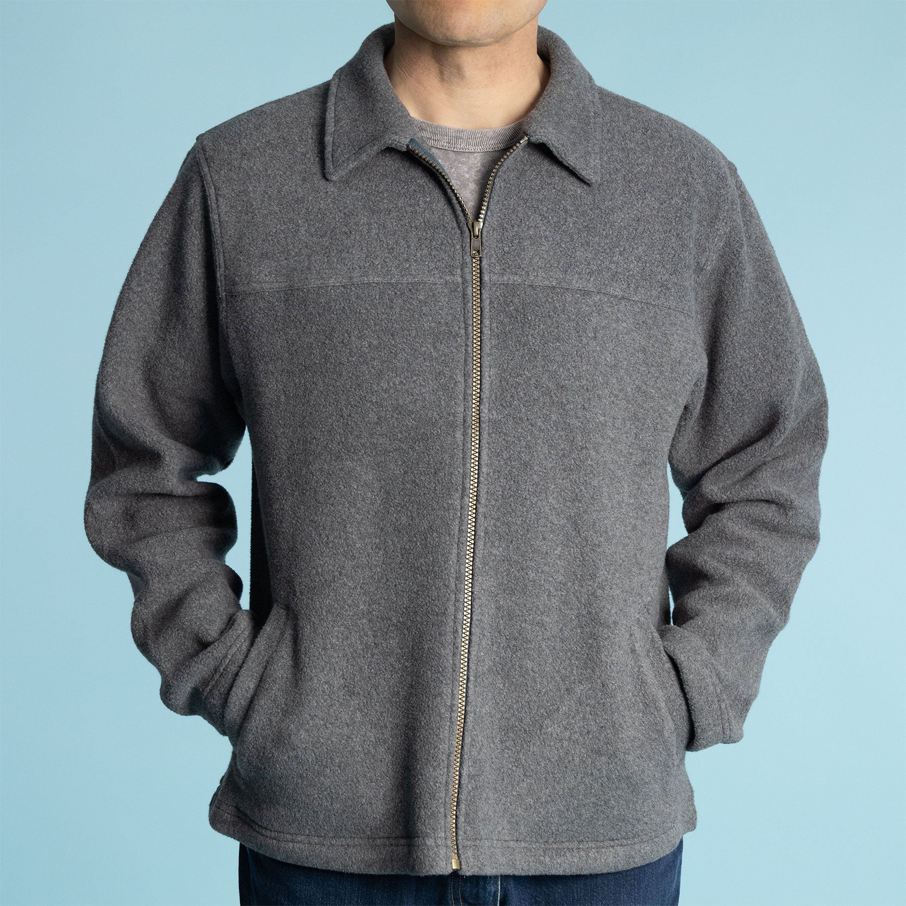 Aurora Medicine Animals 2 Zippered Collared Lightweight Jacket main image 1