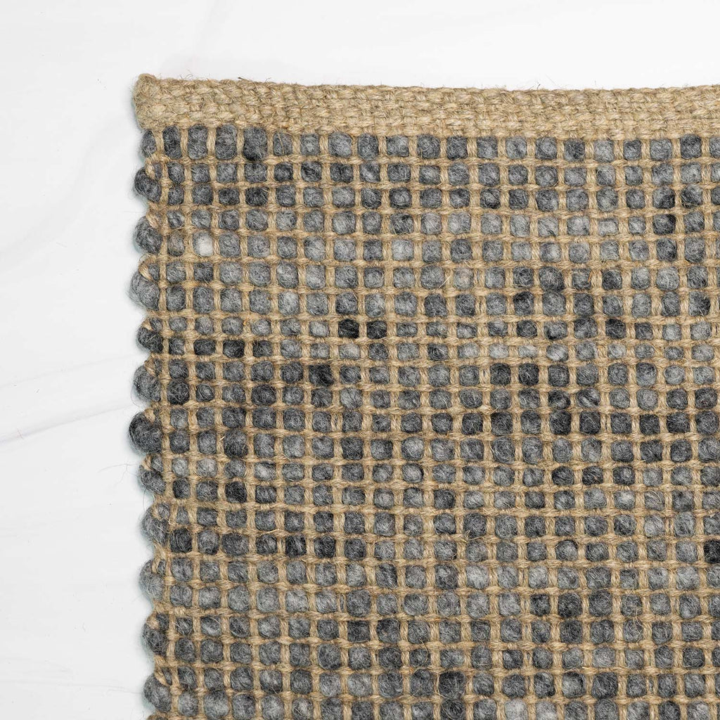 Organic hemp wool rug. Sweatshop-free. – Rawganique