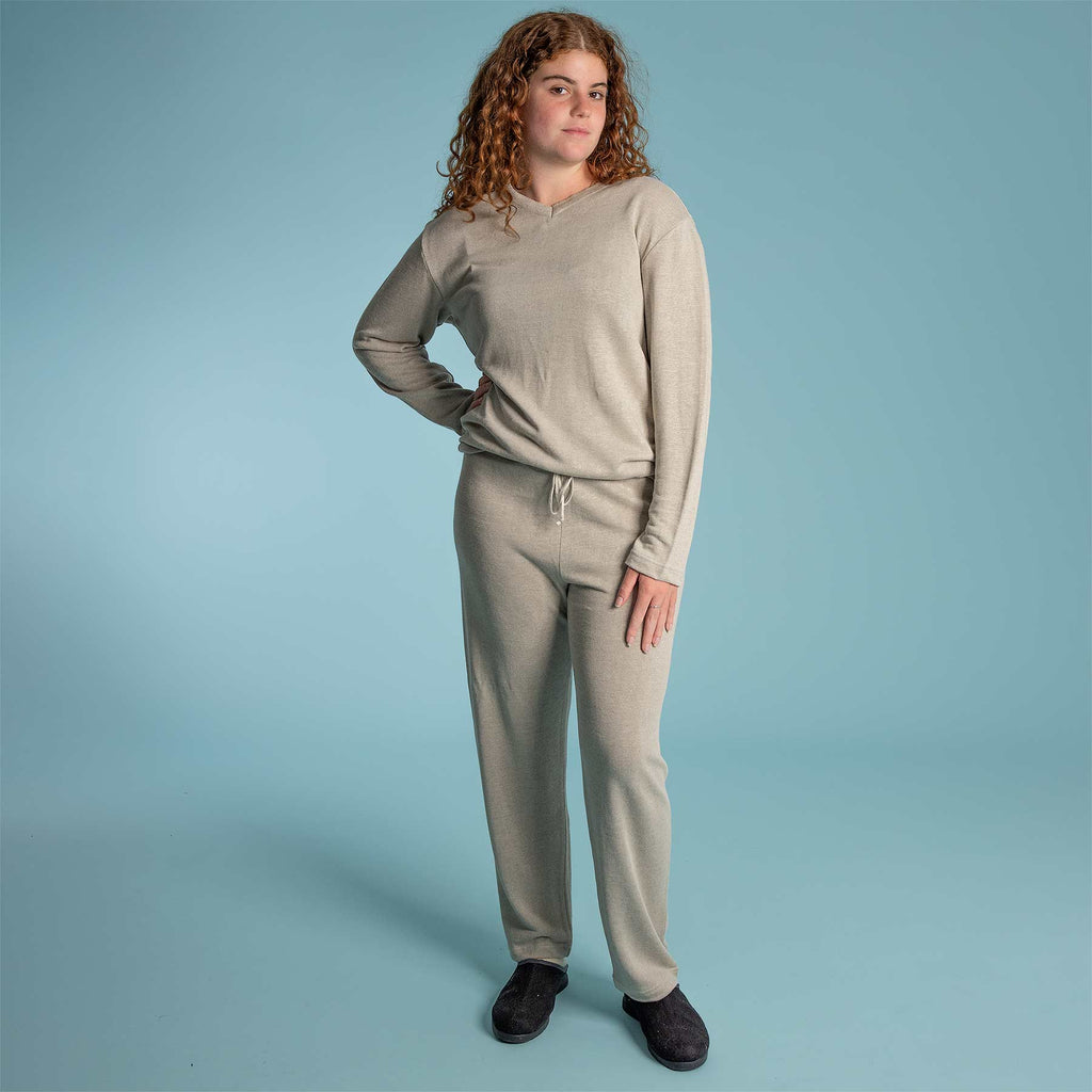 hemp knit pajamas