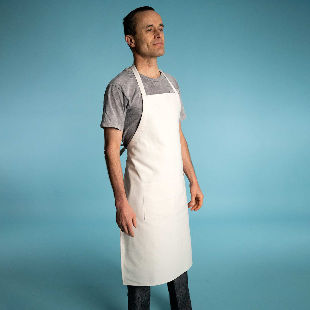 organic cotton workshop apron