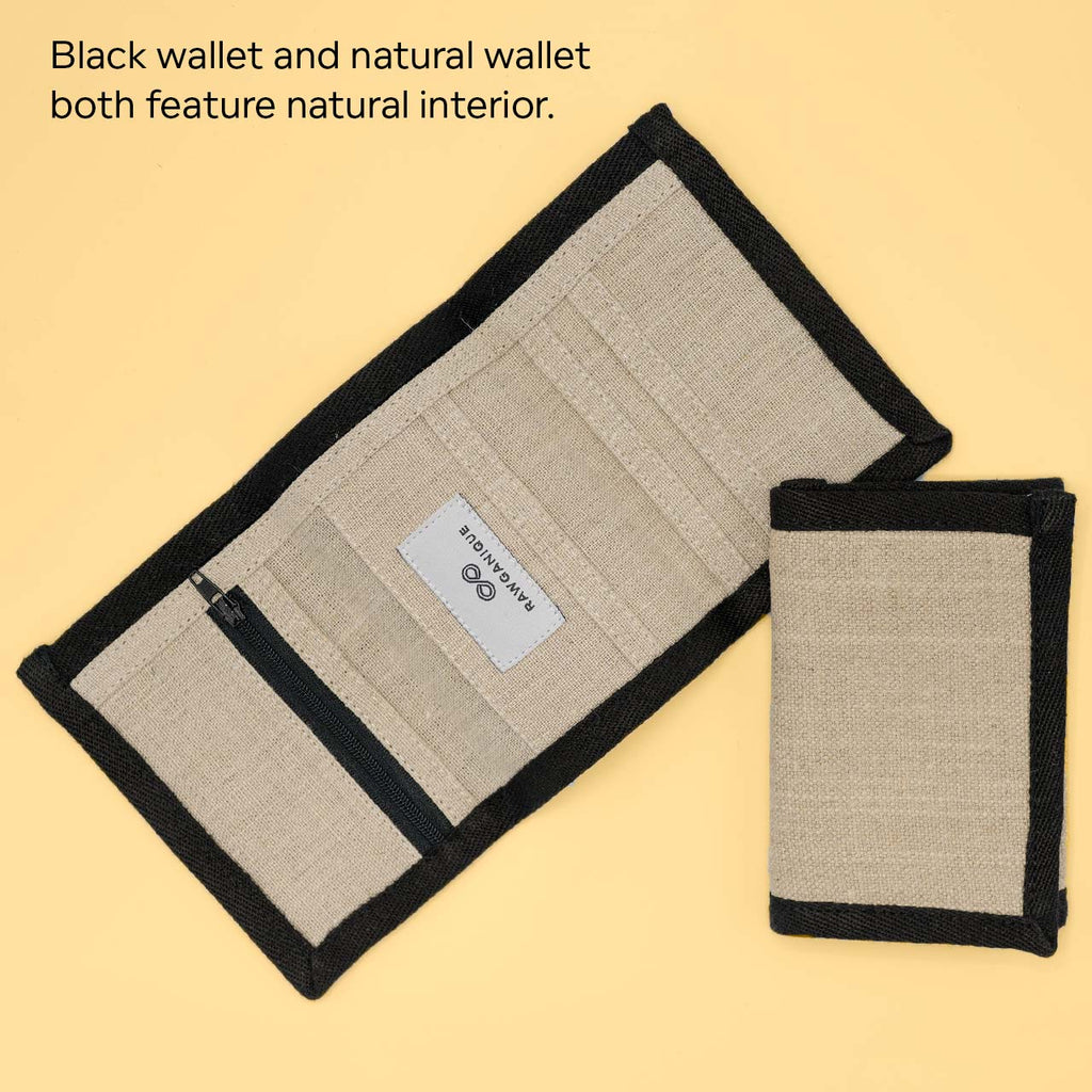 vecro-free hemp wallet
