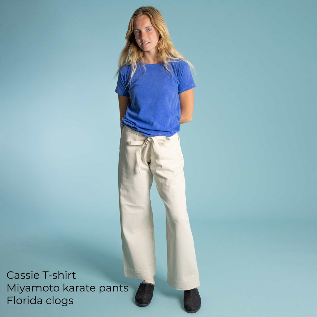 organic cotton kung fu pants