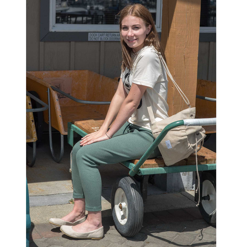 women's hemp backpack