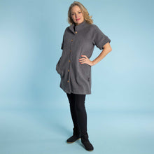 Load image into Gallery viewer, ladies&#39; 100% organic cotton coat