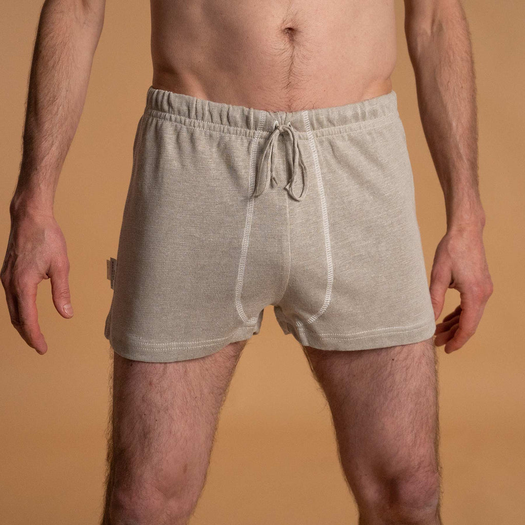 organic linen knit briefs