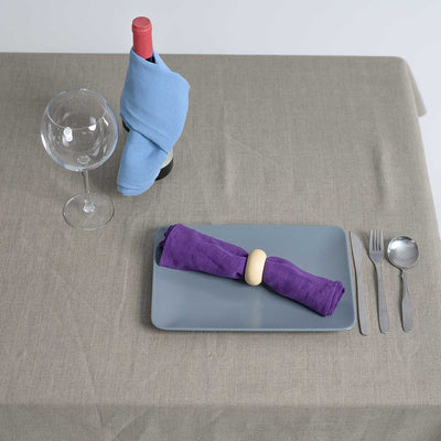 100% Organic French Linen Heritage Table Cloths (Chemical-free)