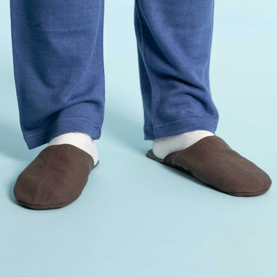 100% organic cotton slippers