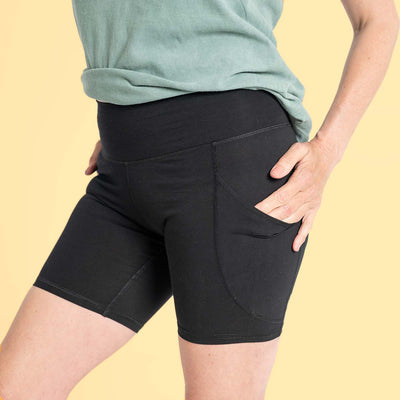 organic cotton workout shorts