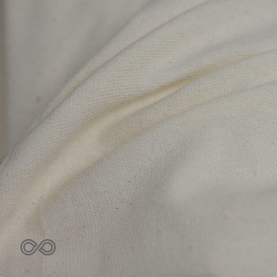 100% Organic Cotton French Terry Fabric By The Yard (KATSURA) (100% Biodegradable)