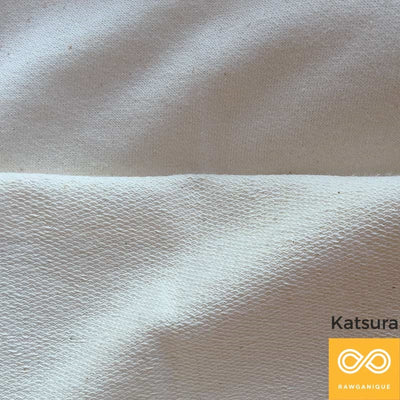100% Organic Cotton French Terry Fabric By The Yard (KATSURA) (100% Biodegradable)