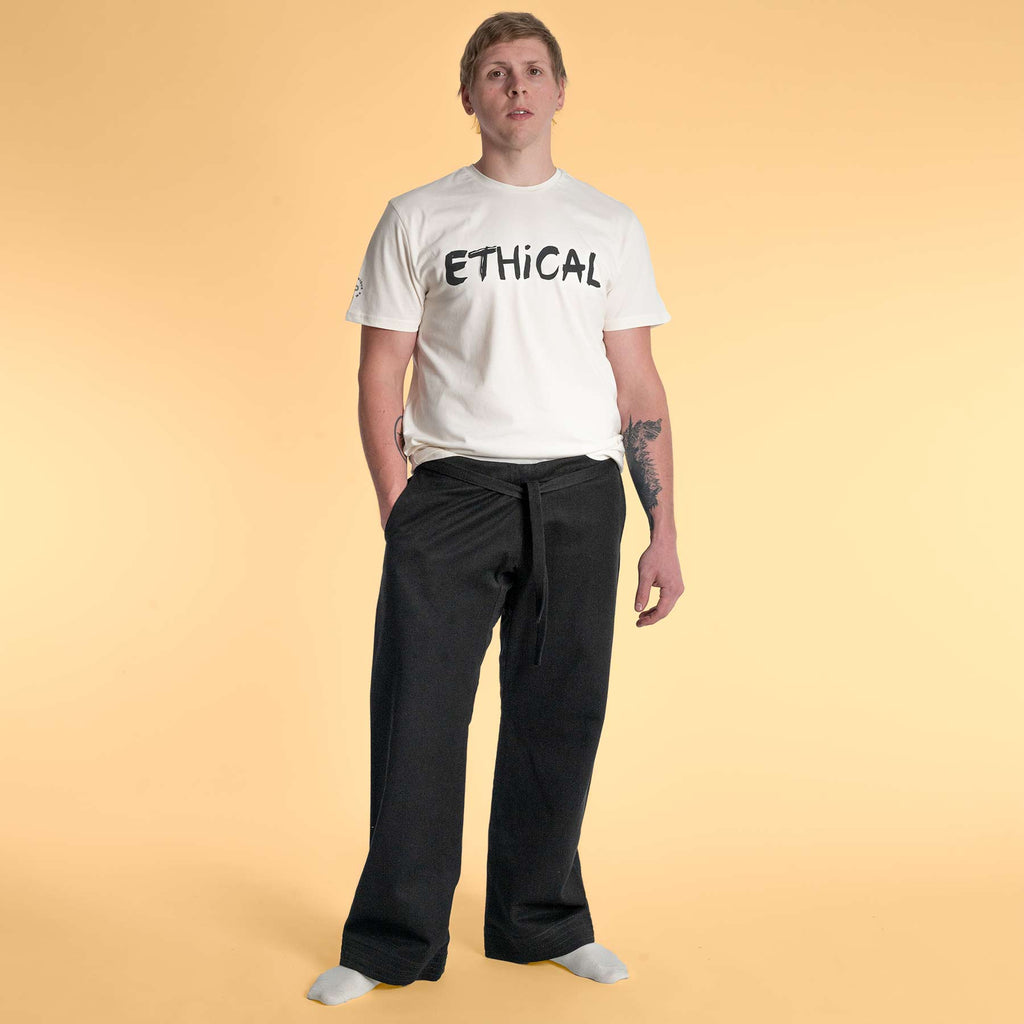 100% cotton karate pants