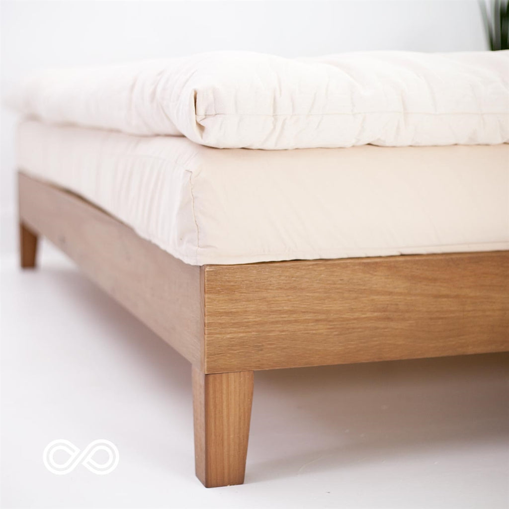 100% organic cotton mattress topper