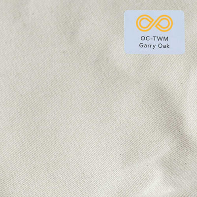 100% Organic Cotton 7oz Medium Twill Fabric By The Yard (VERNE) (100% Biodegradable)