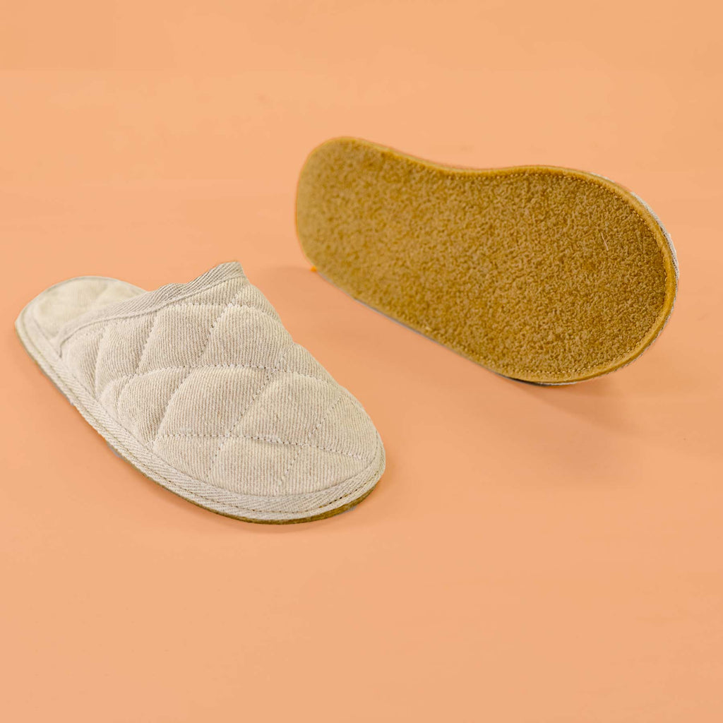 organic hemp house slippers