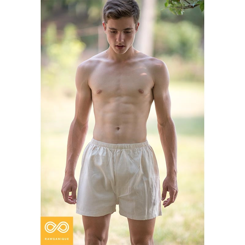 100% organic cotton boxer shorts