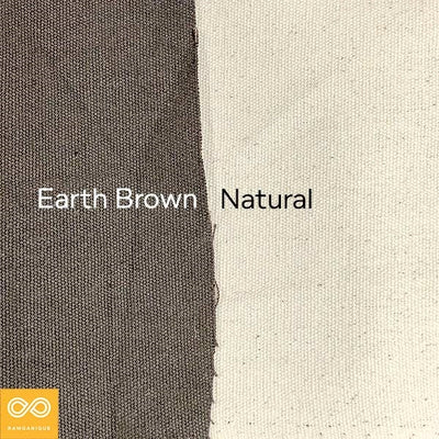 100% Organic Cotton 11oz Canvas Fabric By The Yard (TOSCA) (100% Biodegradable)