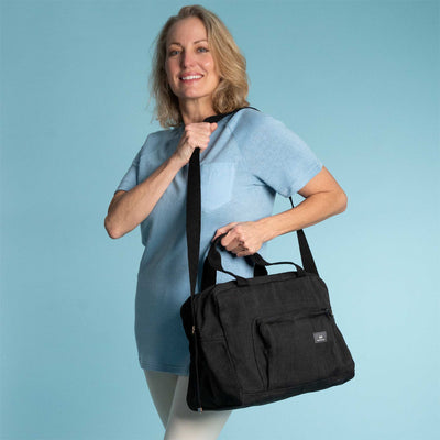 hemp carryon duffel bag