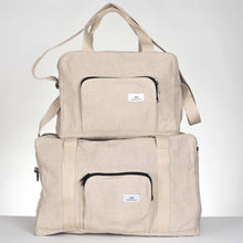 Load image into Gallery viewer, hemp duffel bag