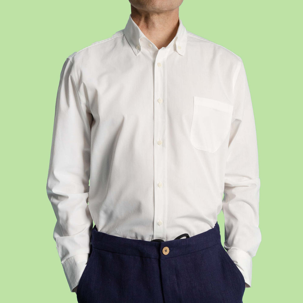 100% organic cotton dress shirt